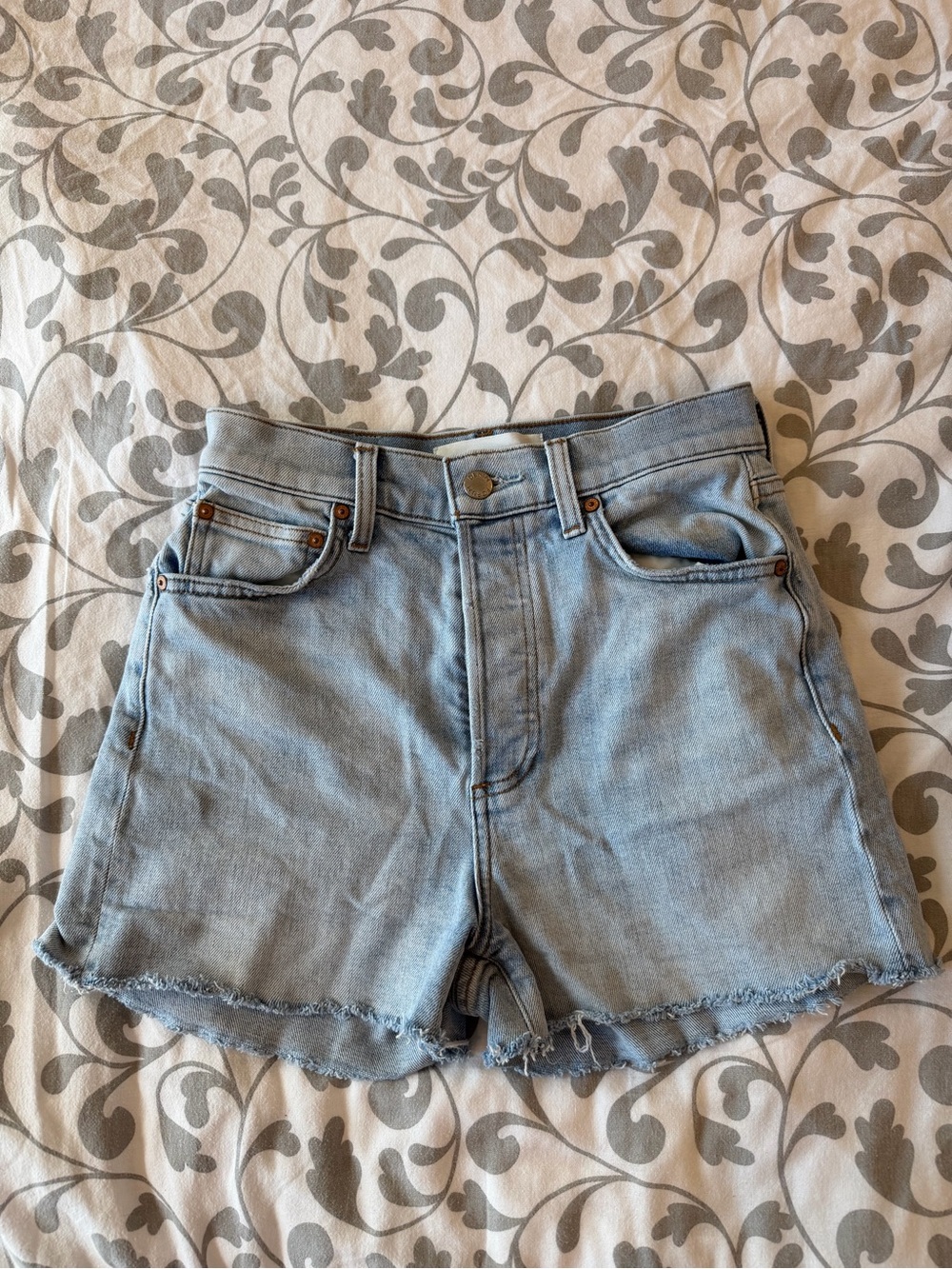 Denim forum shorts